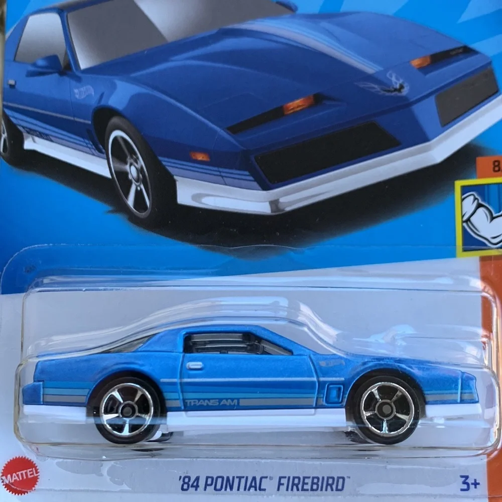 Hot Wheels 1984 PONTIAC FIREBIRD Trans Am TA Muscle Mania Blue Car Hotwheels 🆕